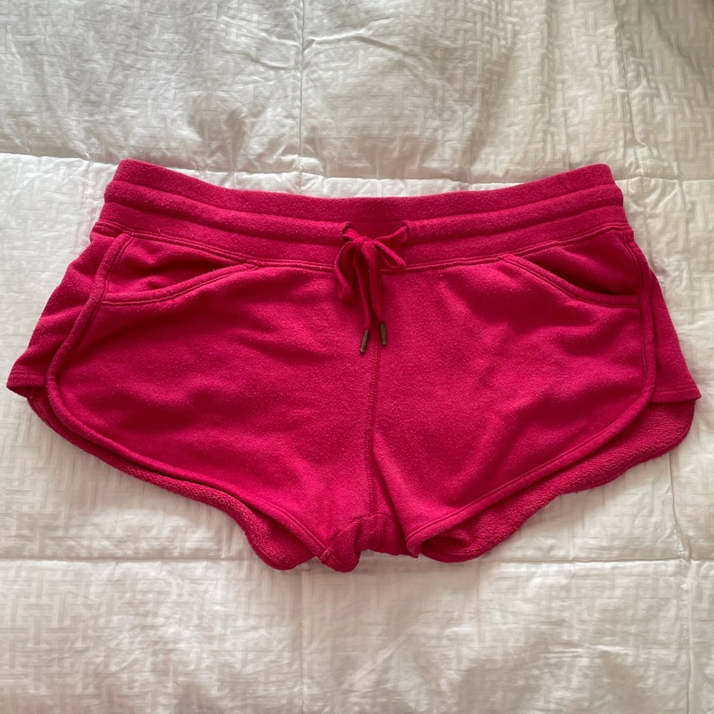 Pink Athleisure Shorts